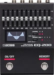 BOSS Eq-200 Programmable Graphic Equalizer, Dual 10-Band Eqs with Adjustable Range And Flexible Signal Flow And Pre/Post Fx Insert