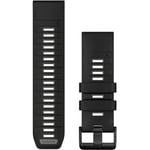 Klockarmband Garmin QuickFit 26 Silikon Black/Pebble Gray