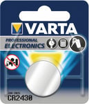 5 x Varta Lithium Button Cell Coin Battery CR2430 3v