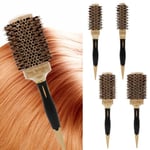 Hot Sell 4 Size Ceramic Iron Hair Brush Anti Static High Tempera C