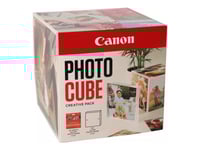 Canon Pp-201 - Blank - Blå - 130 X 130 Mm 40 Ark Fotopapper - För Maxify Gx5550, Gx6550  Pixma Tr150, Ts5350, Ts5351, Ts7451, Ts7650, Ts7750, Ts8750, Ts8751