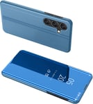 Samsung Galaxy A25 Clear View Cover - Blå