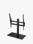 AVF B402BB Adjustable Tilt & Turn Table Top Stand for TVs up to 55”