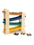 Trixie Wooden Car Track with 4 Cars