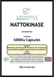 NATTOKINASE 6000Fu 240 Capsules- Supplementplus
