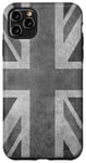 iPhone 11 Pro Max UK Union Jack Flag in Grungy Style Banner version Case