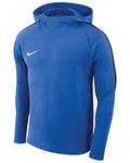 Nike Kid's Dry Academy18 Football Sweatshirt, Blue (Royal Blue/Obsidian/Obsidian/(White), XS