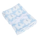 Universal Textiles Baby Elephant Luxury Pram Blanket -pojke / Flickalternativ