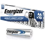 Energizer 634352 AA Ultimate Lithium Battery (Pack of 10)