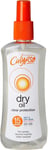 2 x Calypso Sun Care Dry Oil Suntan Spray Spf 15 250ml