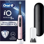 Oral-B iO 5N - Avec Etui de Voyage - Rose - Brosse À Dents Électrique connectée
