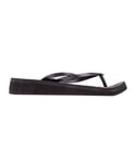Havaianas Womens Wedges Sandals - Black PVC - Size UK 2