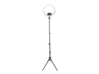 DIGITUS - Selfie-ringlampa - 1 huvuden x 120 lampa - LED - DC