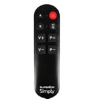 SLX Big Button Universal TV Remote Control Programable for Seniors/Elderly (New)