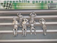 MACC720 - Greenhills Scalextric Carrera Set of Unpainted Seated Spectators x ...