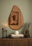 KAILA Spegel Deluxe Drop Rose Gold 45x70 cm