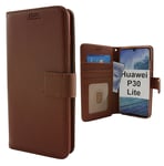 New Standcase Wallet Huawei P30 Lite (Brun)