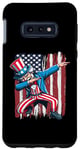 Galaxy S10e Dabbing Uncle Sam 4th of July Dab Dance American Flag Case