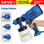 Electric Paint Sprayer Wagner Airless HVLP Handheld Spray Gun Garden Fence 550W