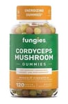 Fungies - Cordyceps Mushroom Gummies - Mango & Pineapple, 120 gummies