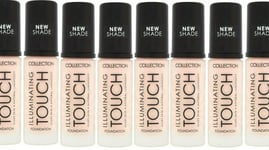 12 x Collection Illuminating Touch Liquid Foundation | Cool Ivory 1 | 30ml