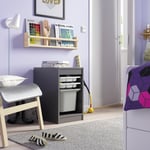 IKEA IKEA TROFAST förvaringskomb med back/brickor, grå vit/grå, 34x44x56 cm 34x44x56 cm