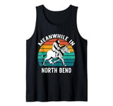 Mens Funny Bigfoot Riding Last Zebra Meanwhile In North Bend Tank Top