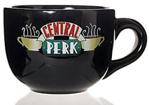Central Perk Large Ceramic Coffee Cup Black Novelty Latte Tea Mug Soup Mugs