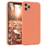 For Apple IPHONE 11 Pro Max Case Silicone Back Cover Protection Orange