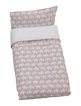 Elephant Eco, Bed Set, Crib, Pink Home Sleep Time Bed Sets Pink Rätt Start