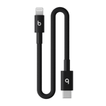 Beats kort vävd usb-c till Lightning-kabel (20 cm) – sprintsvart
