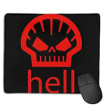 Hell Shell Logo As Worn by Heath Ledger Customized Designs Non-Slip Rubber Base Gaming Mouse Pads for Mac,22cm×18cm， Pc, Computers. Ideal for Working Or Game