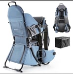 besrey Baby Backpack Carrier, Toddler Hiking Backpack with Safety 3-Height Seat
