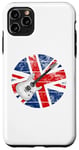 iPhone 11 Pro Max Electric Guitar UK Flag Guitarist Britain British Musician Case