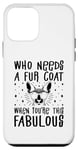 Coque pour iPhone 12 mini Qui a besoin d'un manteau de fourrure quand on est ce fabuleux chat Sphynx