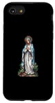 Coque pour iPhone SE (2020) / 7 / 8 Notre-Dame de Lourdes 8 embouts