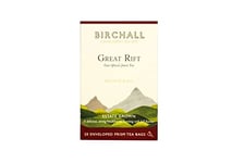 Birchall Great Rift Breakfast Blend Tea Bags- A Robust and Bold Brew for a Perfect Start to the Day, 6 Boxes Of 20 Enveloped Plant-Based Prism Tea Bags