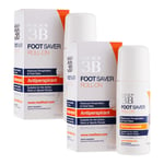 Neat® 3B Foot Saver Roll-On Antiperspirant for Feet 60ml TWIN PACK