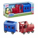 Peppa Pig Toy Miss Rabbit's Train & Carriage Playset Bundle Wth Figure NEW