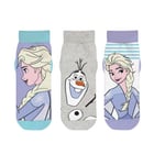 FROZEN strumpor 3 pack grå 23-26