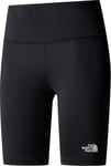 The North Face Women's Flex 8in Tight Shorts TNF Black, XS