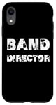 Coque pour iPhone XR Instrument de musique pour directeur de groupe - Cadeau pour homme et femme