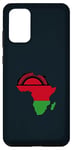 Coque pour Galaxy S20+ Drapeau du Malawi Afrique Silhouette continente Cadeau pour Malawi