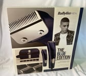 BABYLISS Men The Blue Edition Professional Hair Clipper & Trimmer Gift Set