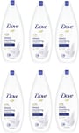 Dove Body Wash Deeply Nourishing Softer, Smoother Skin 225ml, Pack Of 6