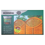 Ronseal 5 Litre Red Cedar One Coat Fence Life Fast Quick Dry Garden Shed Paint