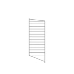 String - Golvgavel 85x30cm 1-pack mörkgrå - Hyllor & Hyllsystem - Grå - Metall