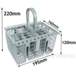 8 Compartment Cutlery Basket Holder Spoon Rack For Bosch Neff Siemens Dishwasher