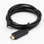 Mini DisplayPort till HDMI adapter kabel - guldpläterad connectors 1.8m