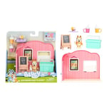 Bluey Mini Playsets Bluey Ice Cream Shop Playset Includes Articulated Bingo Figure And Accessories